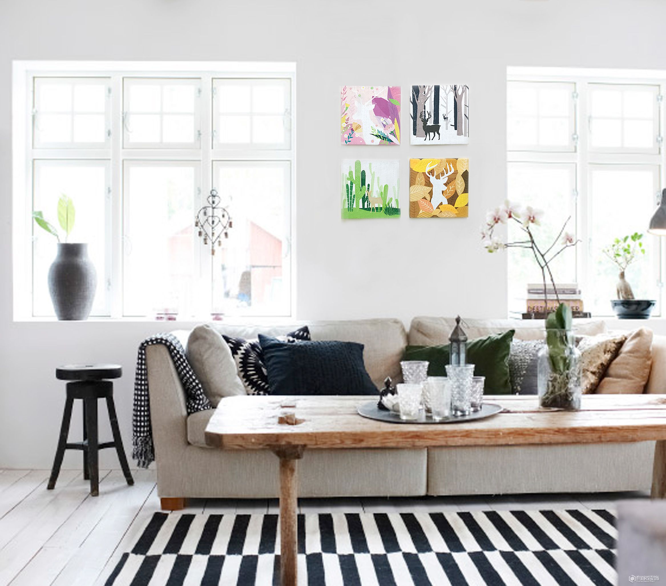 学会选购装饰画  让爱家展现更高的颜值