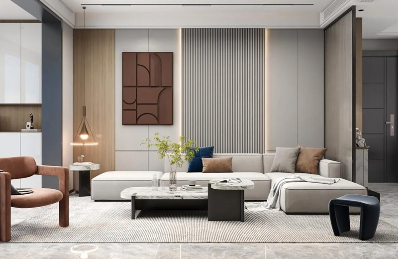 建总领筑 126㎡现代简约